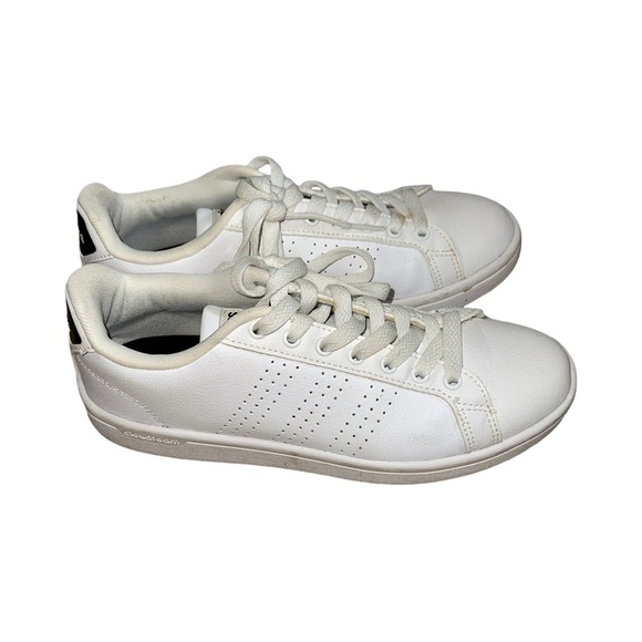 Adidas Neo Cloudfoam Advantage Clean White Size 6.5 - Picture 1 of 6
